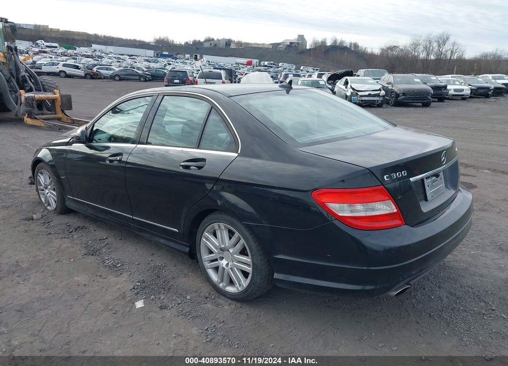 2008 MERCEDES-BENZ C 300 LUXURY 4MATIC/SPORT 4MATIC VIN: WDDGF81X18F155646