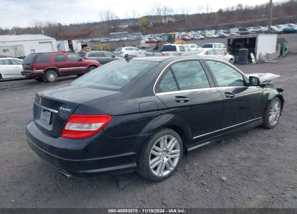 2008 MERCEDES-BENZ C 300 LUXURY 4MATIC/SPORT 4MATIC VIN: WDDGF81X18F155646