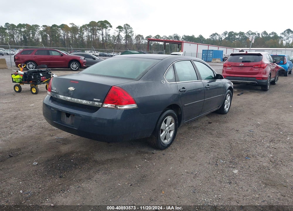 2008 CHEVROLET IMPALA LT VIN: 2G1WT58K481205690