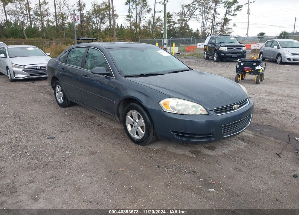 2008 CHEVROLET IMPALA LT VIN: 2G1WT58K481205690