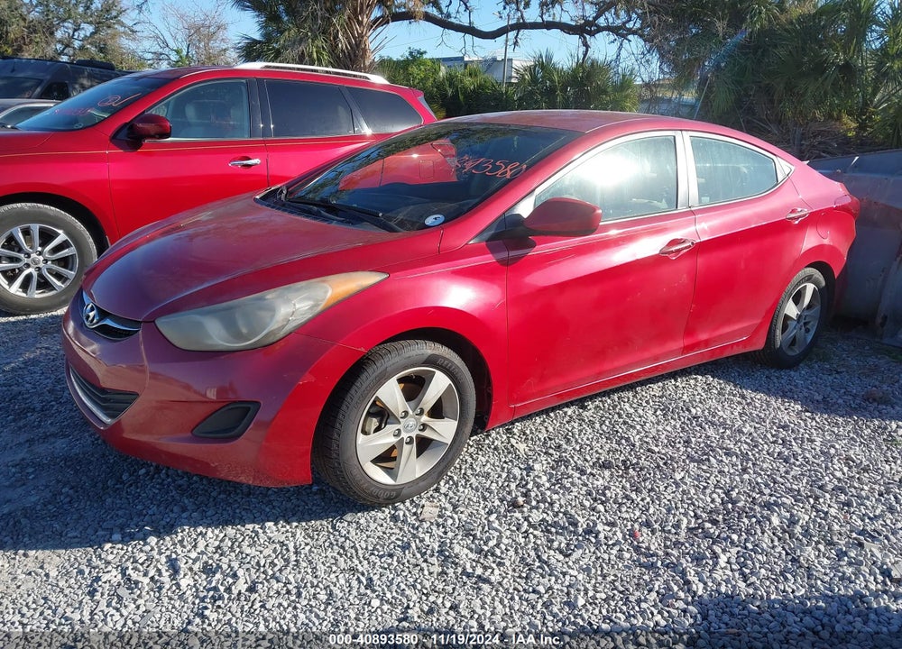 2013 HYUNDAI ELANTRA GLS VIN: KMHDH4AE9DU939525