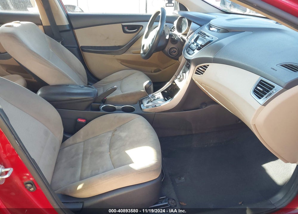 2013 HYUNDAI ELANTRA GLS VIN: KMHDH4AE9DU939525
