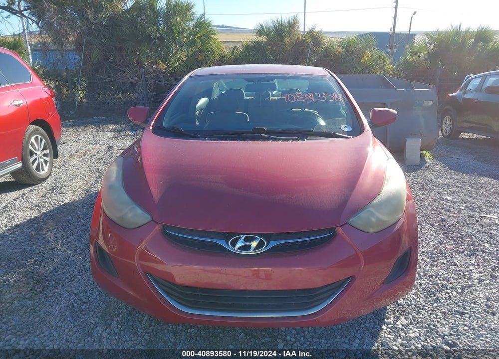 2013 HYUNDAI ELANTRA GLS VIN: KMHDH4AE9DU939525