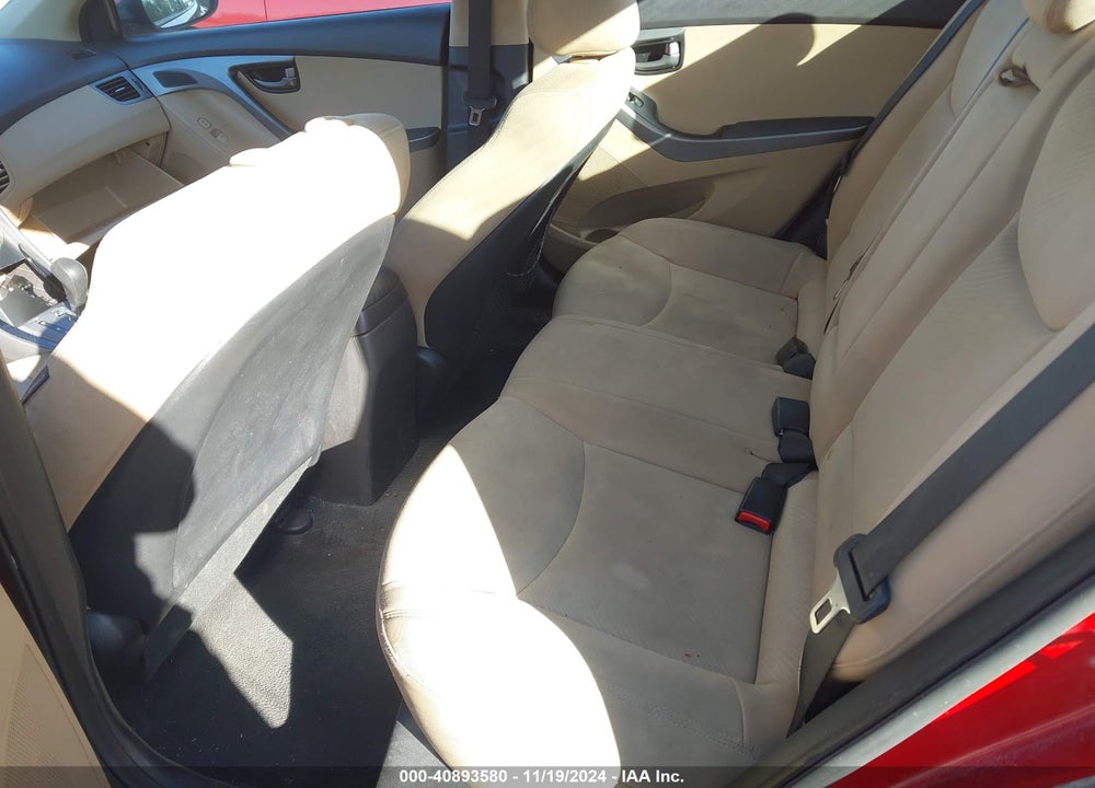 2013 HYUNDAI ELANTRA GLS VIN: KMHDH4AE9DU939525