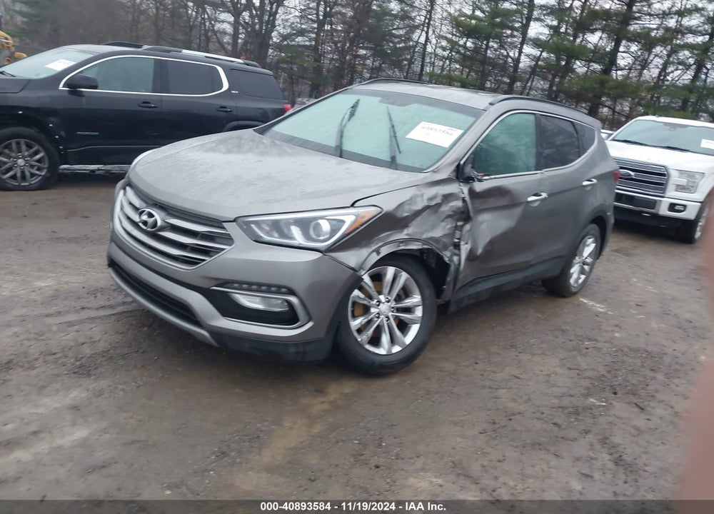 2017 HYUNDAI SANTA FE SPORT 2.0T VIN: 5NMZU4LA1HH046665