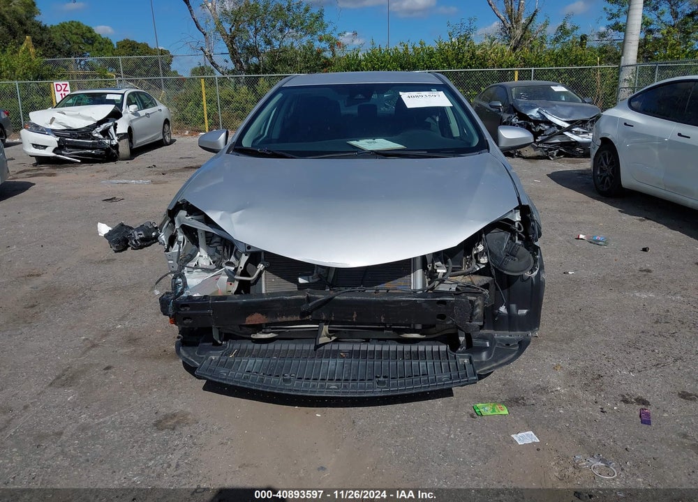 2017 TOYOTA COROLLA LE VIN: 5YFBURHE6HP705713