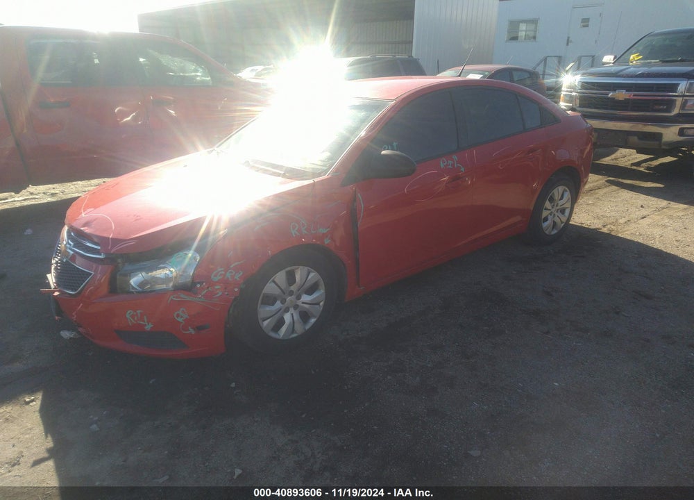 2014 CHEVROLET CRUZE LS AUTO VIN: 1G1PA5SH8E7464415
