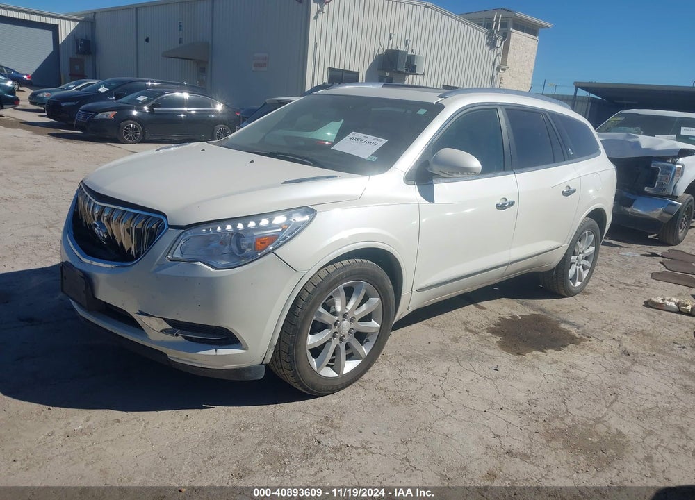 2013 BUICK ENCLAVE PREMIUM VIN: 5GAKVDKD4DJ136344