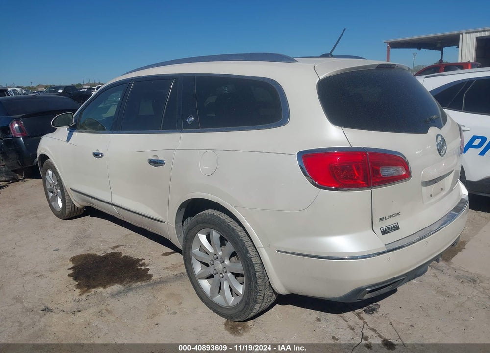 2013 BUICK ENCLAVE PREMIUM VIN: 5GAKVDKD4DJ136344