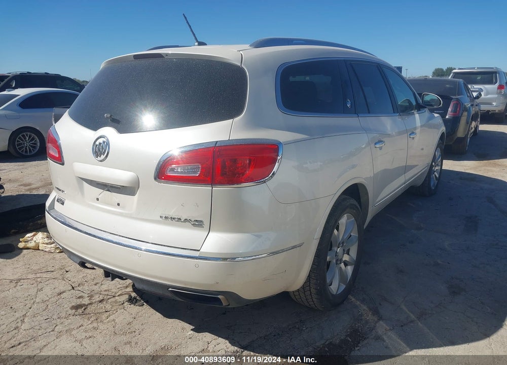 2013 BUICK ENCLAVE PREMIUM VIN: 5GAKVDKD4DJ136344