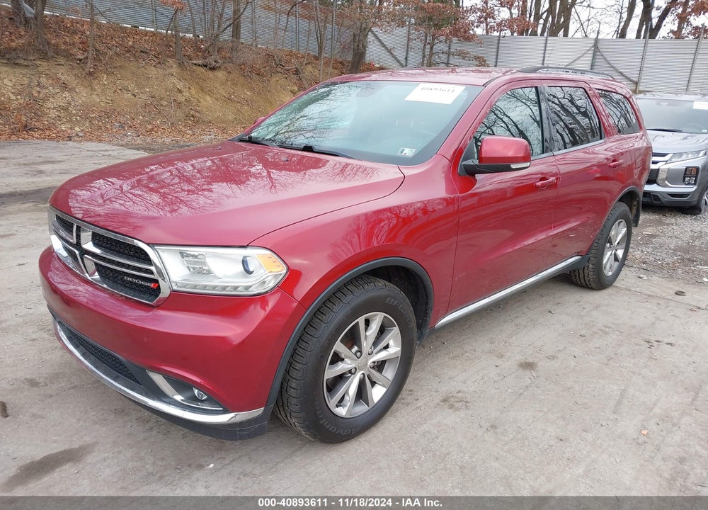 2015 DODGE DURANGO LIMITED VIN: 1C4RDJDG5FC917208