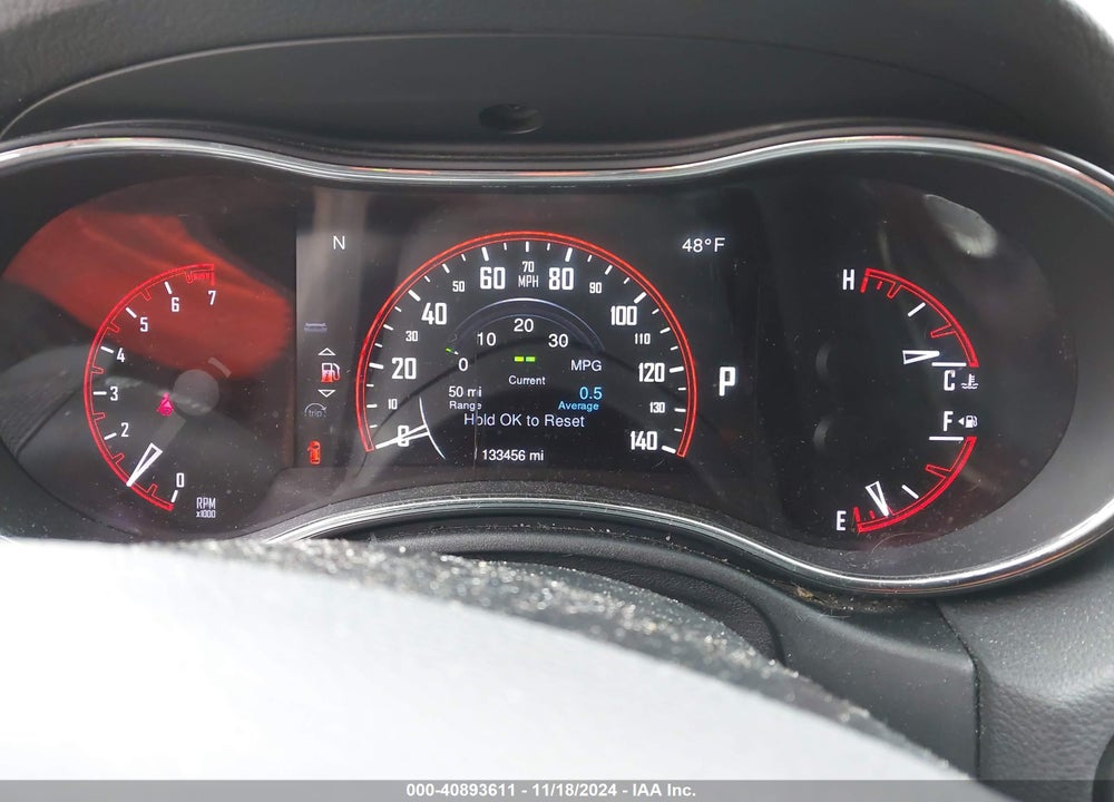2015 DODGE DURANGO LIMITED VIN: 1C4RDJDG5FC917208