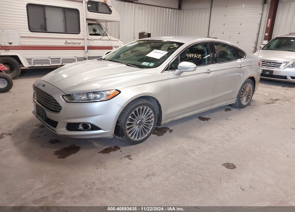 2013 FORD FUSION TITANIUM VIN: 3FA6P0K95DR187524