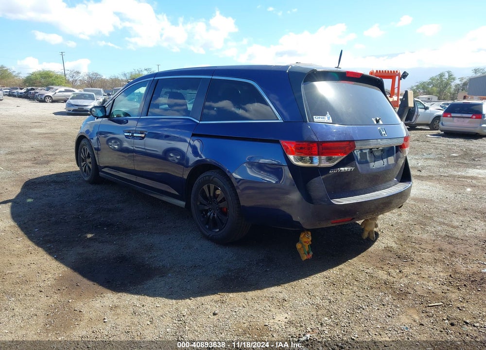 2016 HONDA ODYSSEY EX VIN: 5FNRL5H43GB122298