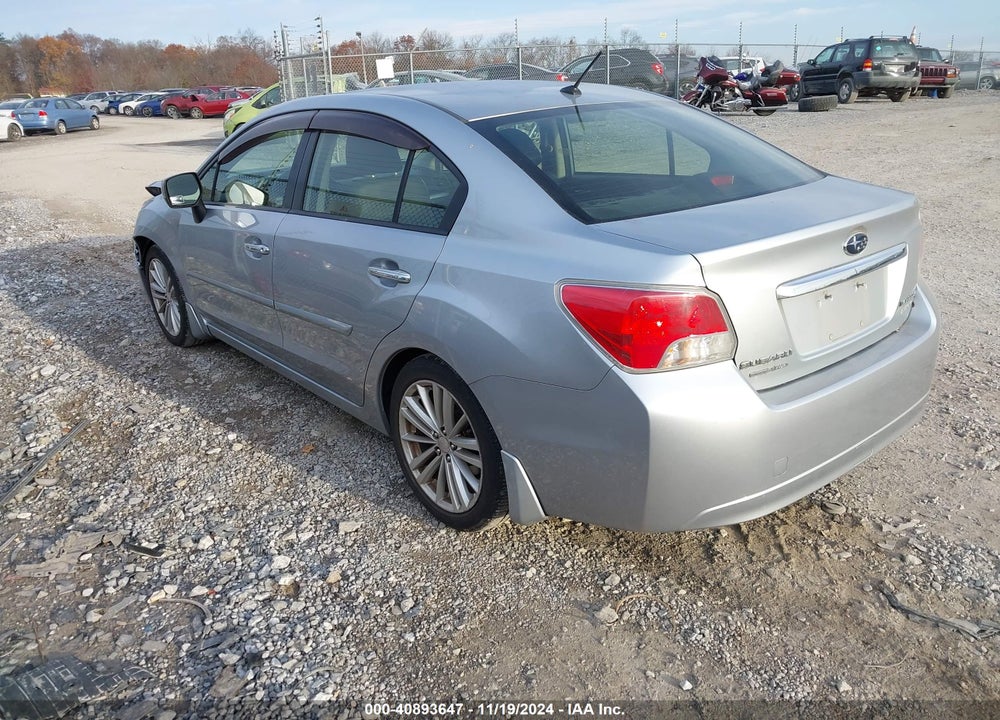 2013 SUBARU IMPREZA 2.0I LIMITED VIN: JF1GJAG65DH021130