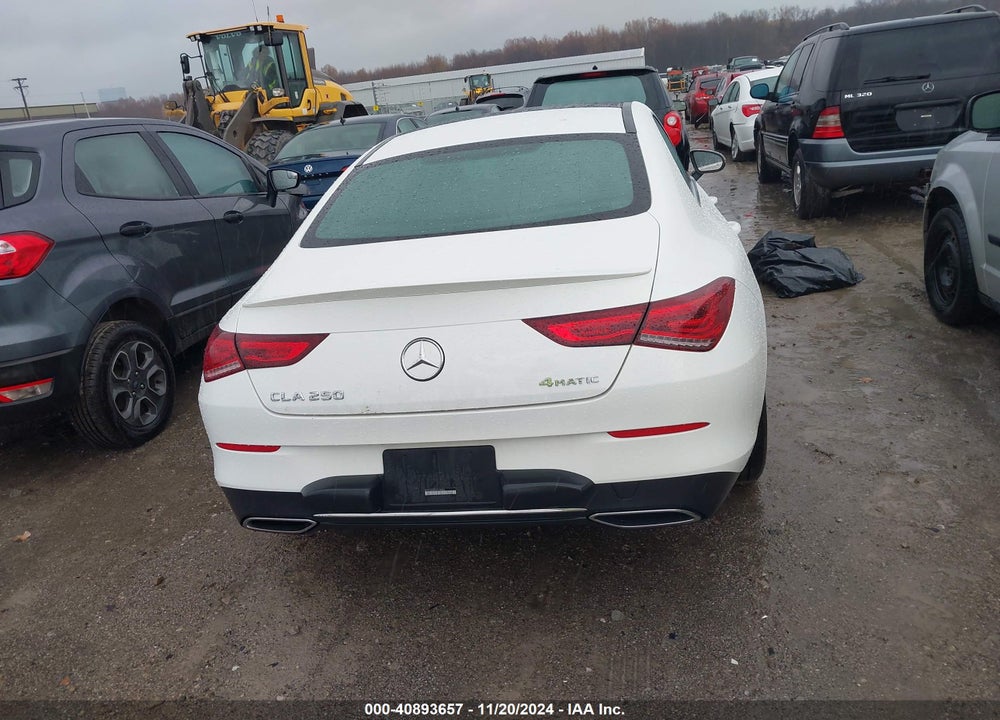 2020 MERCEDES-BENZ CLA 250 4MATIC VIN: W1K5J4HB9LN106993
