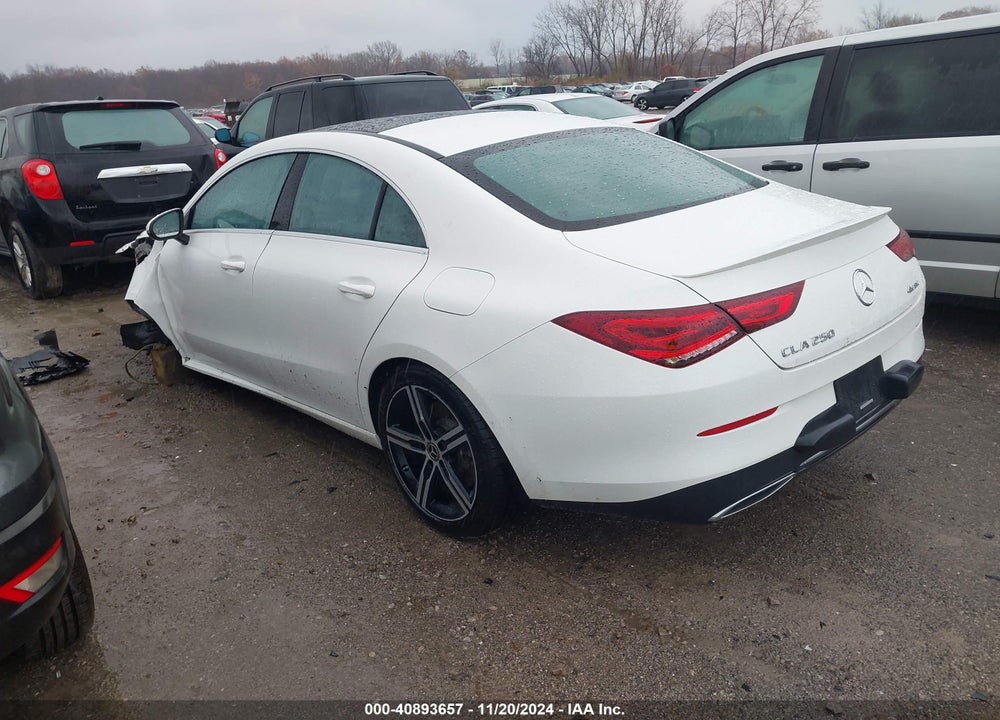 2020 MERCEDES-BENZ CLA 250 4MATIC VIN: W1K5J4HB9LN106993