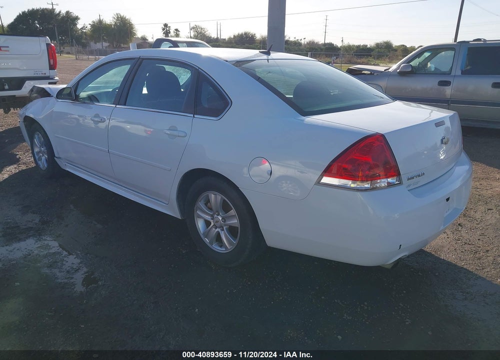 2013 CHEVROLET IMPALA LS VIN: 2G1WF5E35D1248630