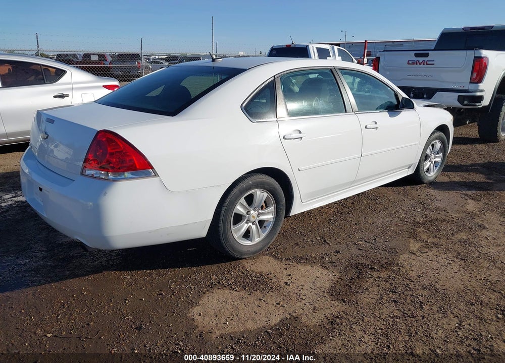 2013 CHEVROLET IMPALA LS VIN: 2G1WF5E35D1248630