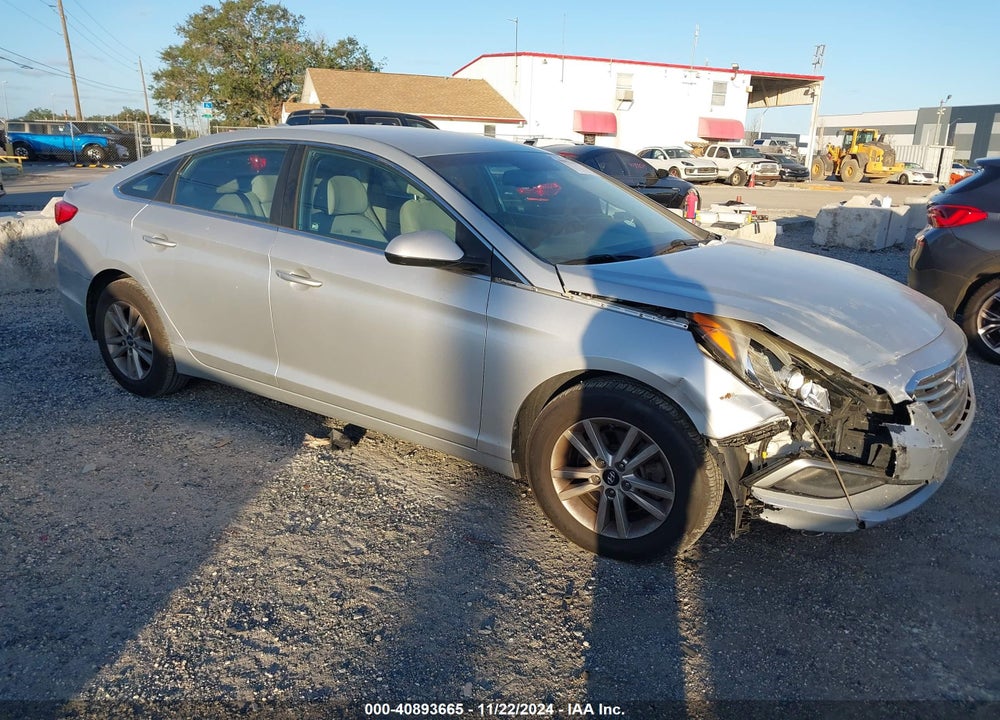 2016 HYUNDAI SONATA SE VIN: 5NPE24AF5GH282465