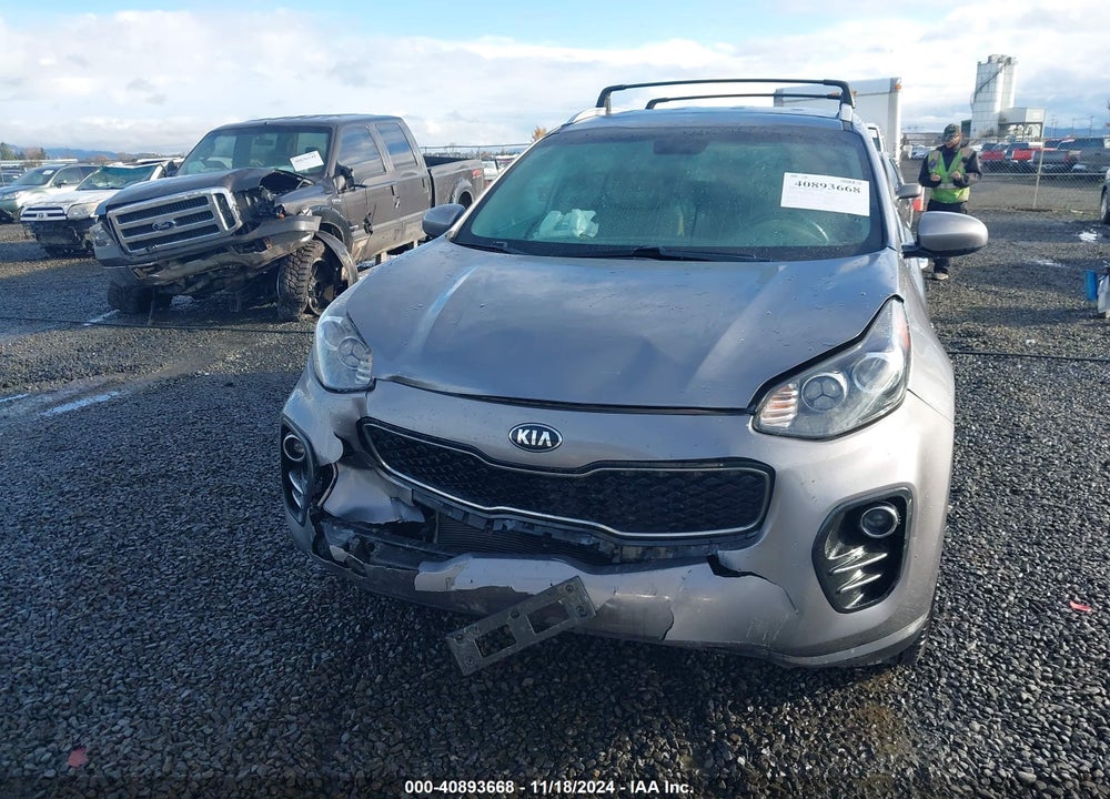 2017 KIA SPORTAGE EX VIN: KNDPNCAC1H7245144