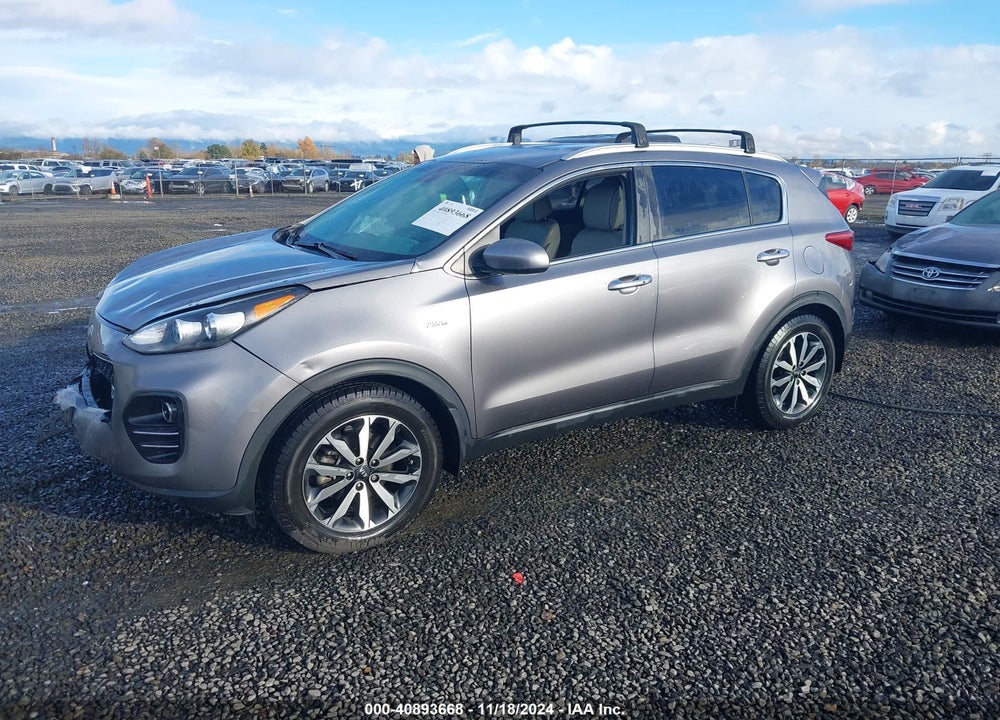 2017 KIA SPORTAGE EX VIN: KNDPNCAC1H7245144