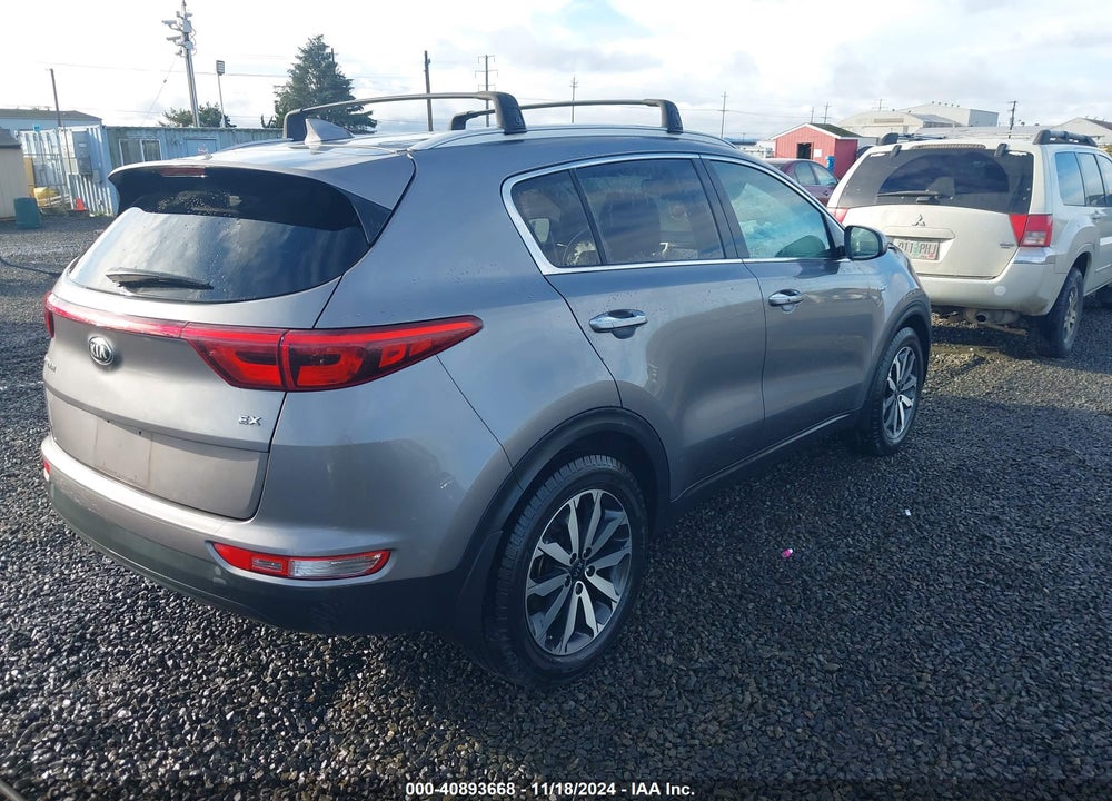 2017 KIA SPORTAGE EX VIN: KNDPNCAC1H7245144