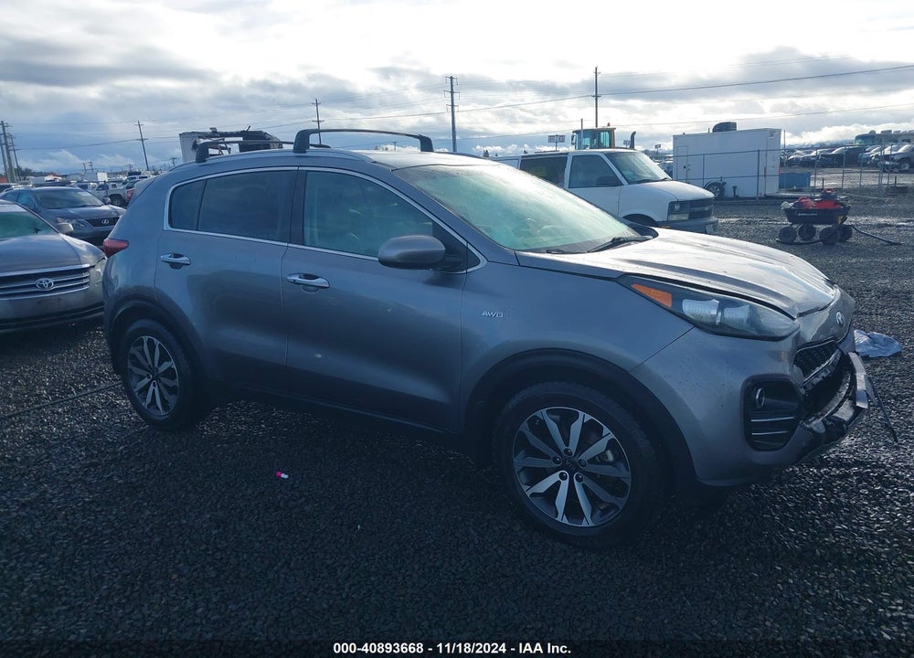 2017 KIA SPORTAGE EX VIN: KNDPNCAC1H7245144