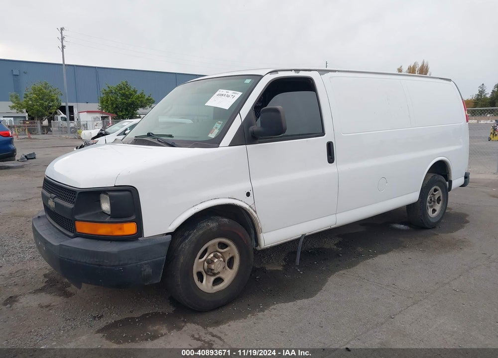2006 CHEVROLET EXPRESS WORK VAN VIN: 1GCFG15X261204531