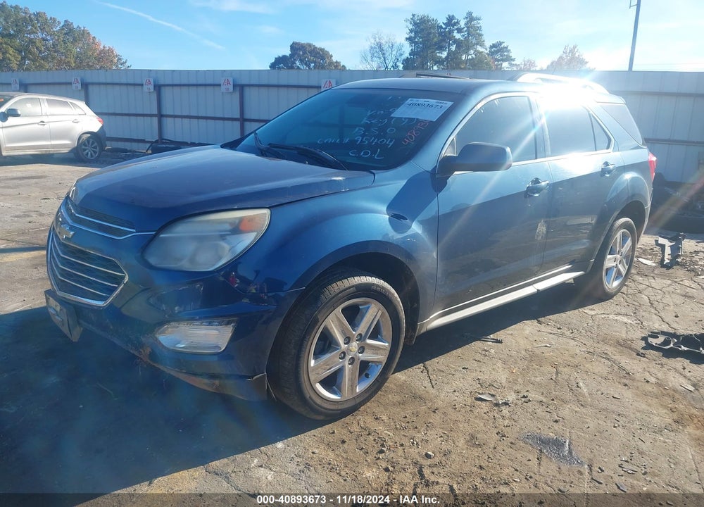 2016 CHEVROLET EQUINOX LT VIN: 2GNALCEK3G6149731