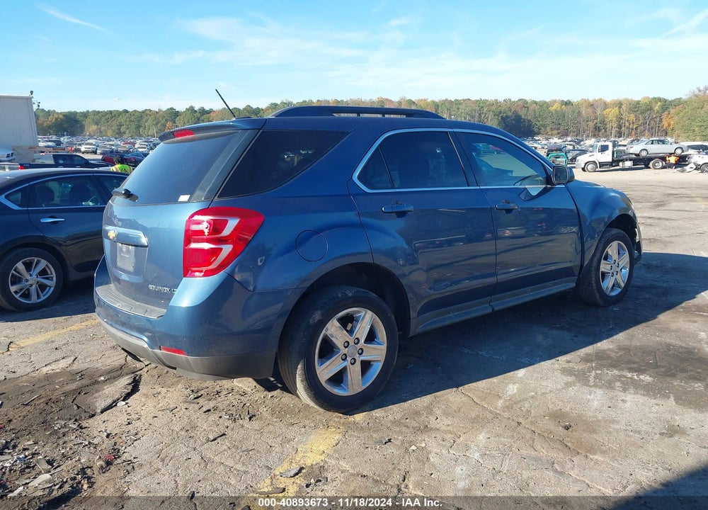 2016 CHEVROLET EQUINOX LT VIN: 2GNALCEK3G6149731