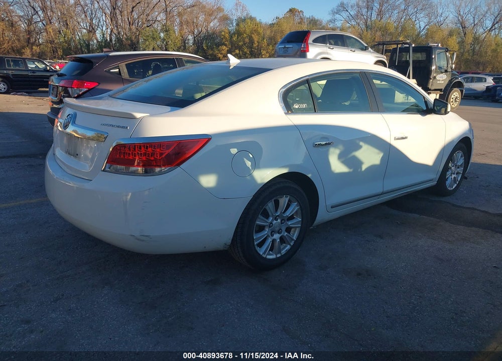 2012 BUICK LACROSSE VIN: 1G4GA5ER4CF196392