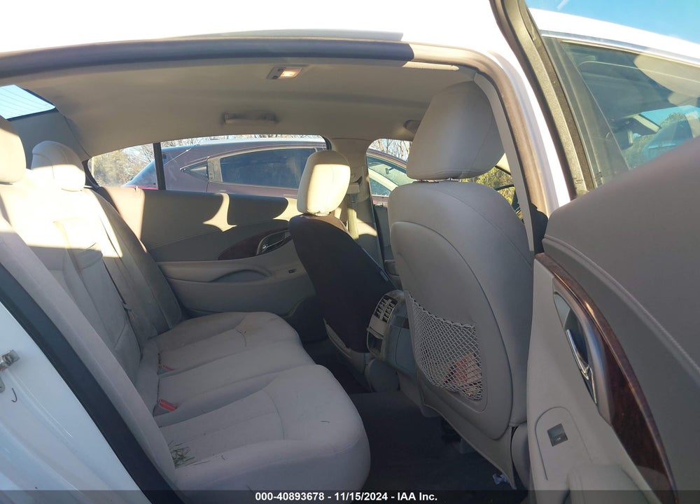 2012 BUICK LACROSSE VIN: 1G4GA5ER4CF196392