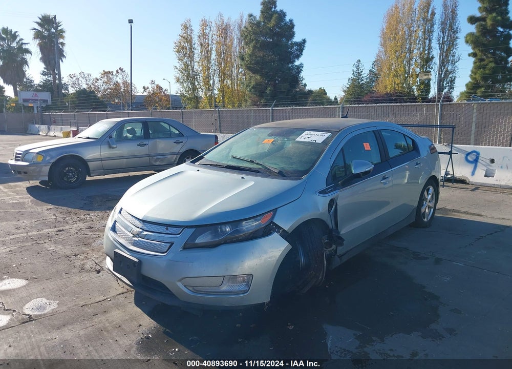 2012 CHEVROLET VOLT VIN: 1G1RA6E49CU105869