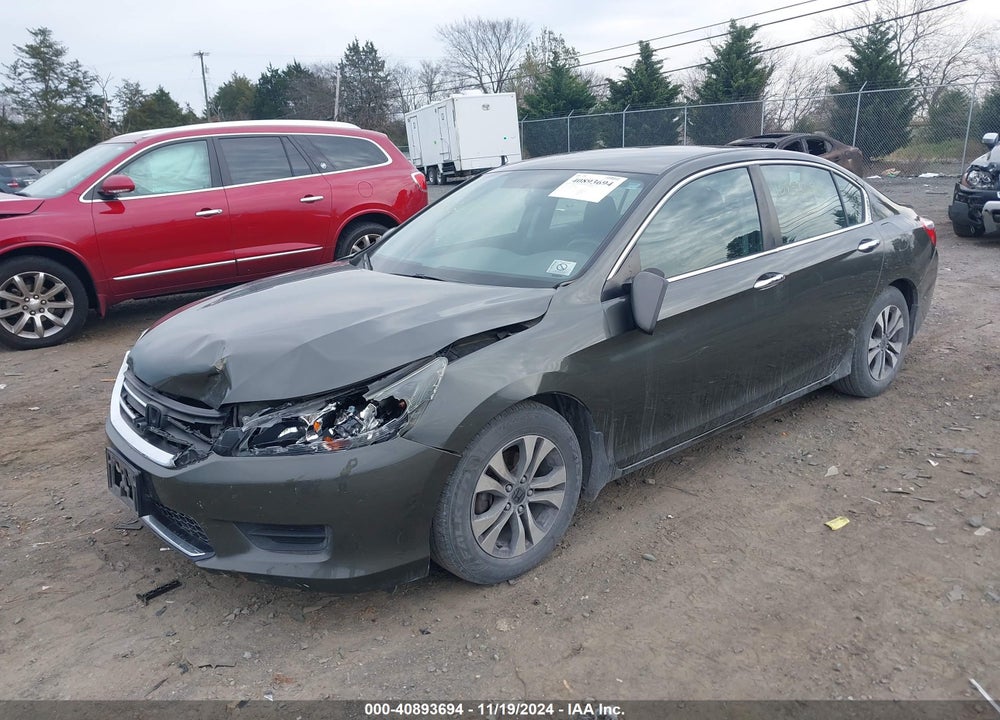 2014 HONDA ACCORD LX VIN: 1HGCR2F3XEA225285
