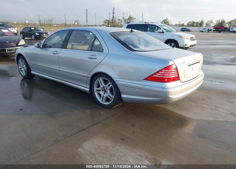 2006 MERCEDES-BENZ S 430 VIN: WDBNG70J56A462252