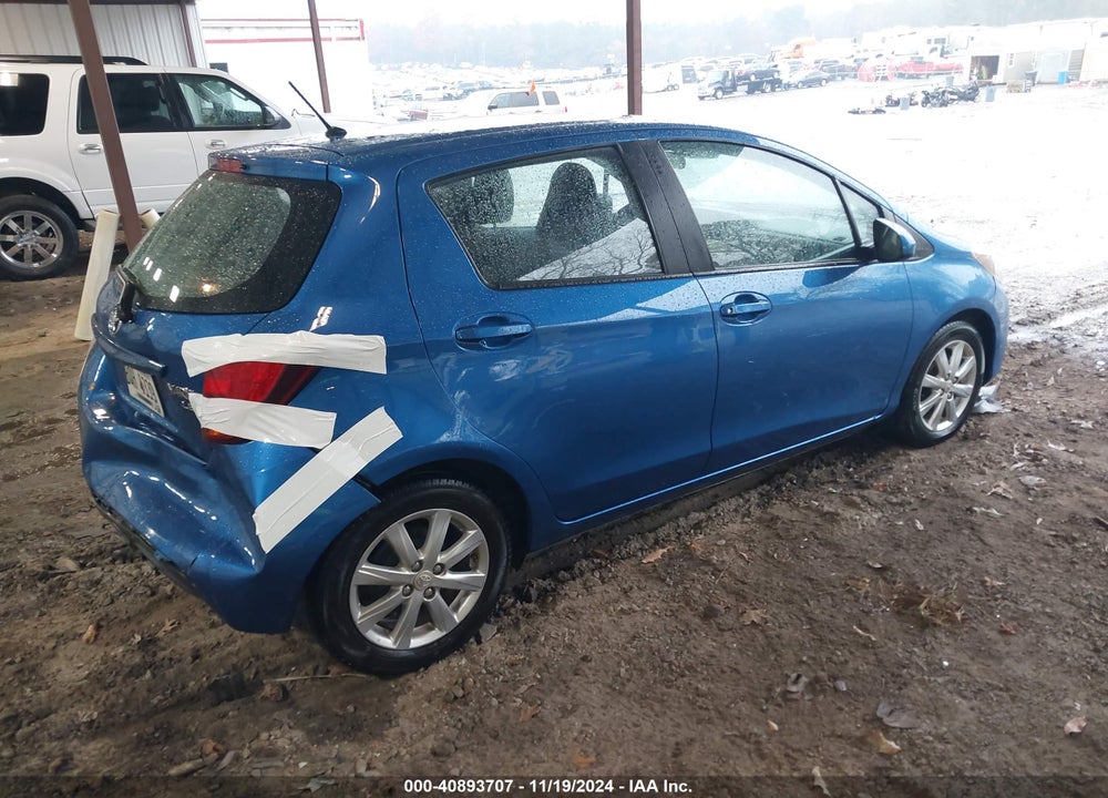 2017 TOYOTA YARIS LE VIN: VNKKTUD30HA078397