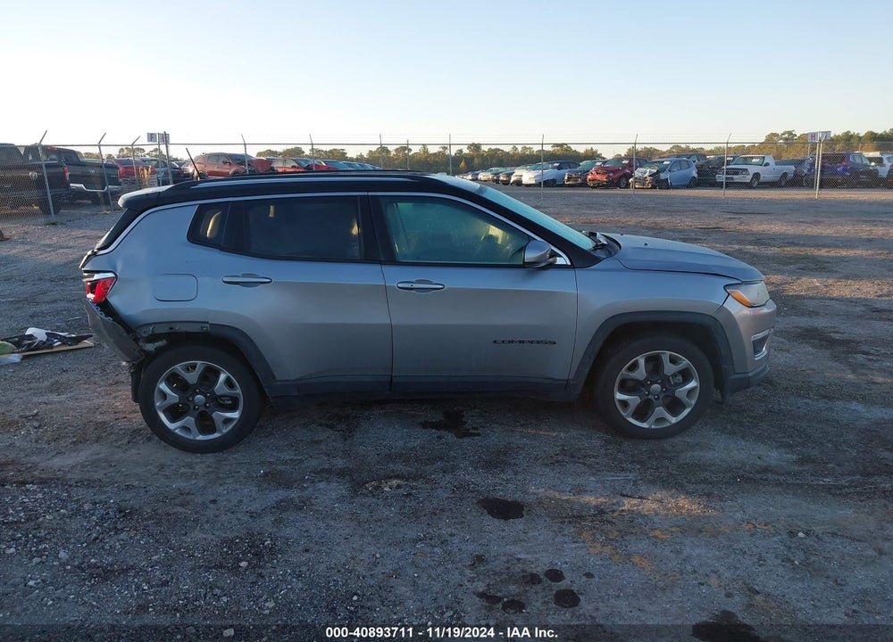 2018 JEEP COMPASS LIMITED FWD VIN: 3C4NJCCB8JT376029