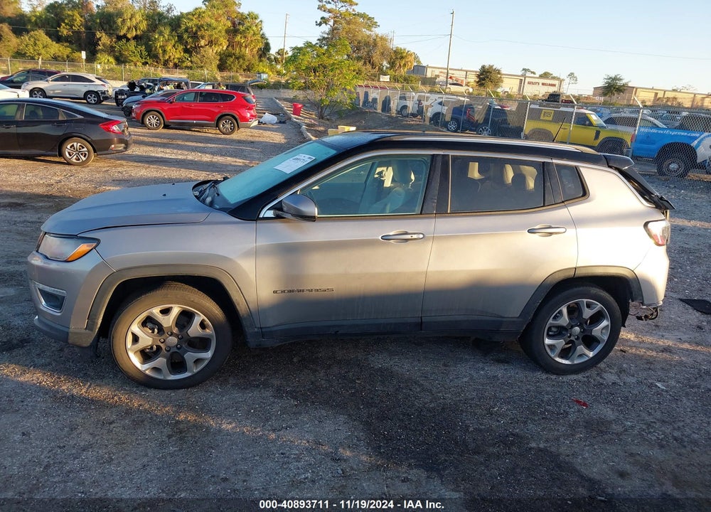 2018 JEEP COMPASS LIMITED FWD VIN: 3C4NJCCB8JT376029