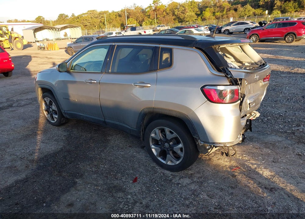 2018 JEEP COMPASS LIMITED FWD VIN: 3C4NJCCB8JT376029