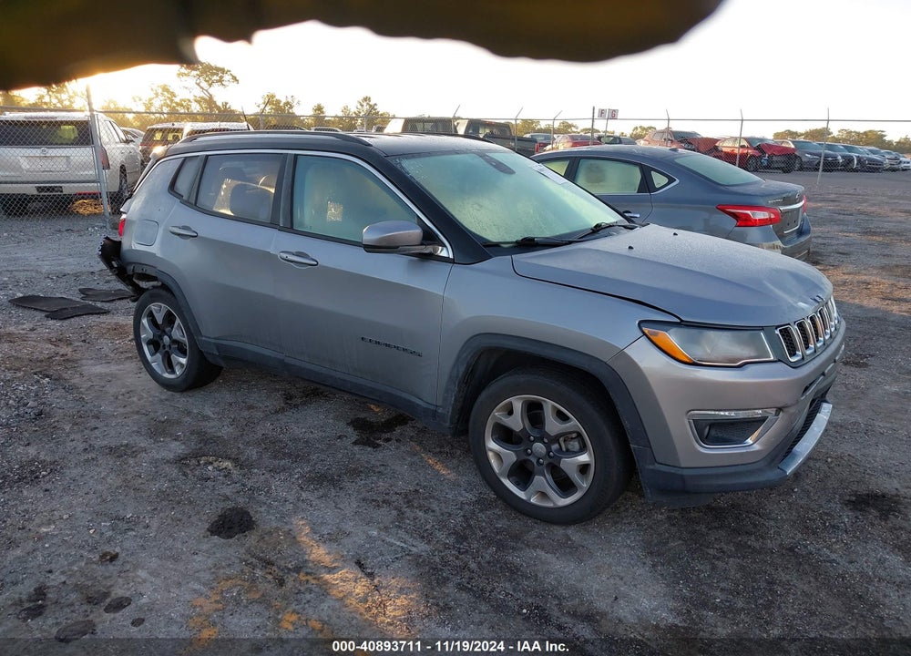 2018 JEEP COMPASS LIMITED FWD VIN: 3C4NJCCB8JT376029