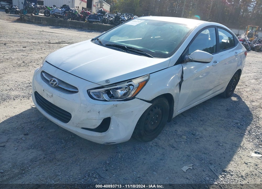 2016 HYUNDAI ACCENT SE VIN: KMHCT4AE5GU081629