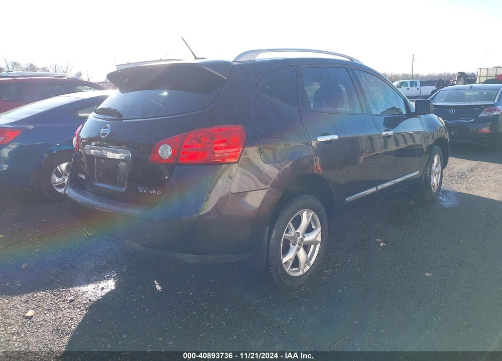 2011 NISSAN ROGUE SV VIN: JN8AS5MVXBW274439