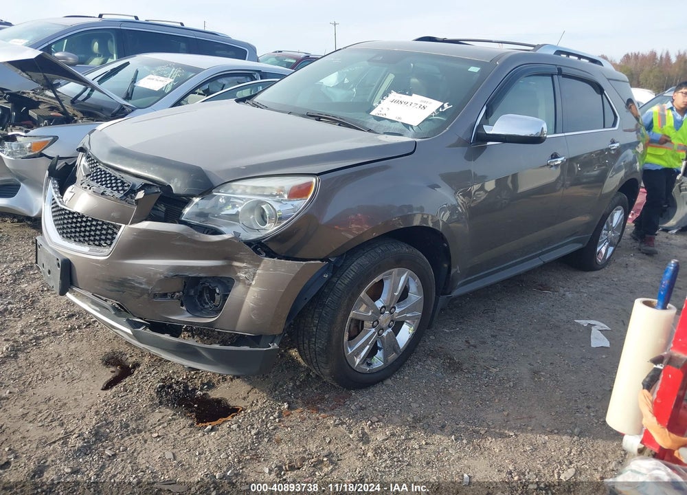 2012 CHEVROLET EQUINOX LTZ VIN: 2GNFLGE53C6303131
