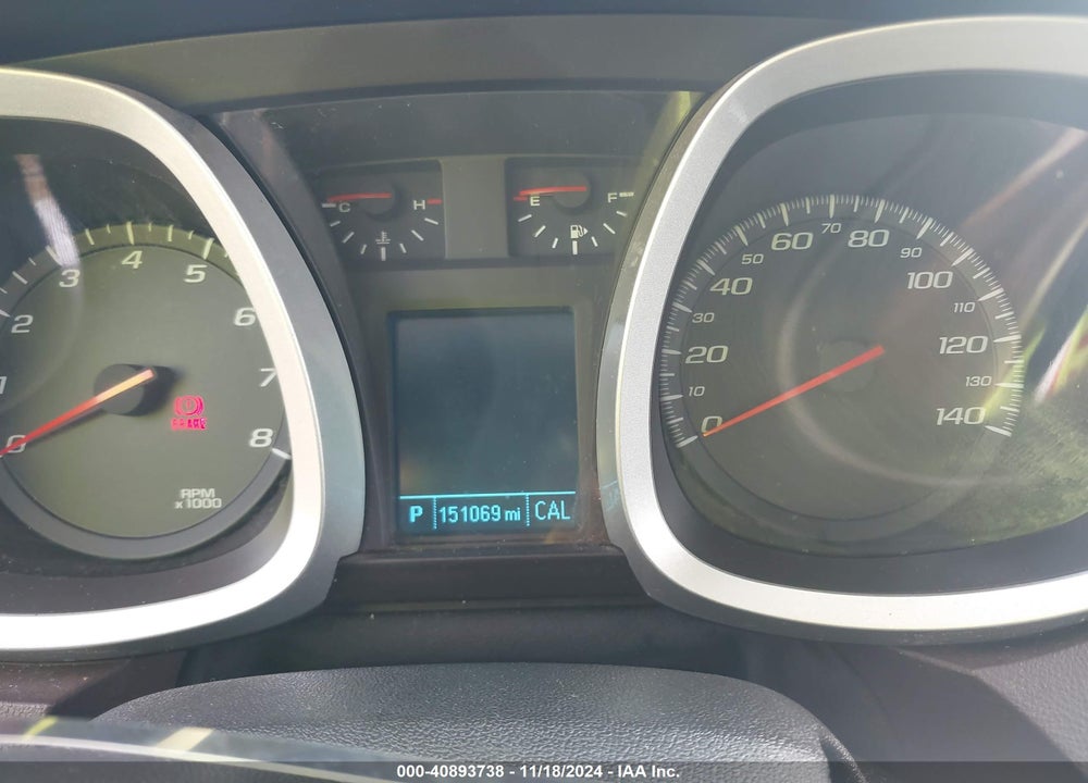 2012 CHEVROLET EQUINOX LTZ VIN: 2GNFLGE53C6303131