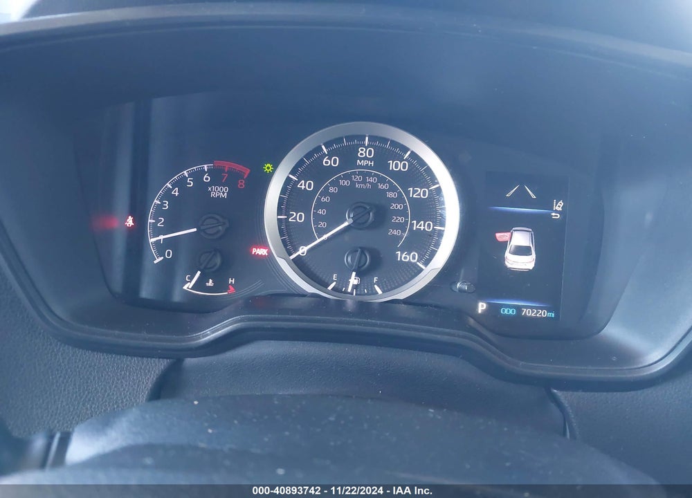 2022 TOYOTA COROLLA LE VIN: 5YFEPMAE4NP305095