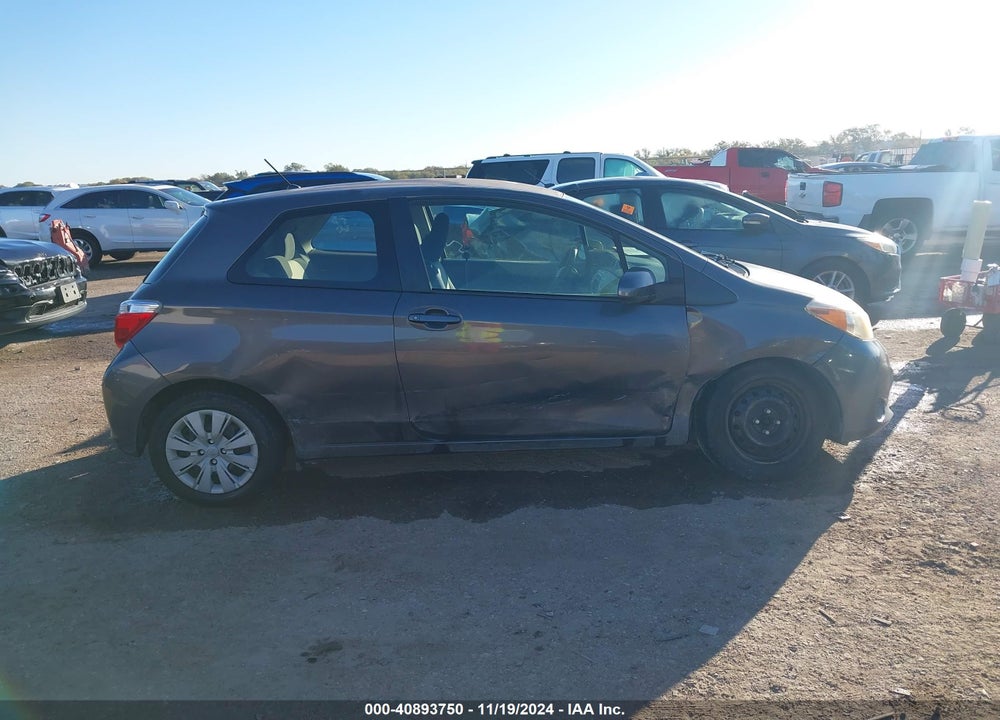 2013 TOYOTA YARIS L VIN: JTDJTUD37DD544484
