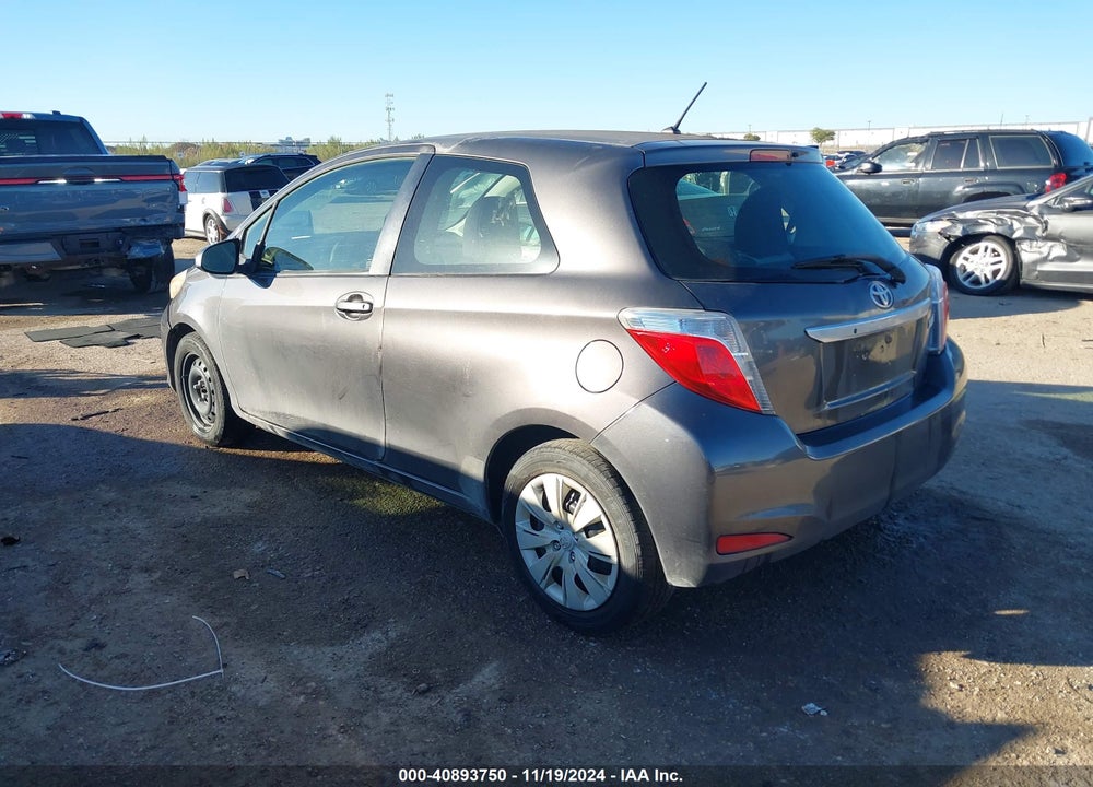 2013 TOYOTA YARIS L VIN: JTDJTUD37DD544484