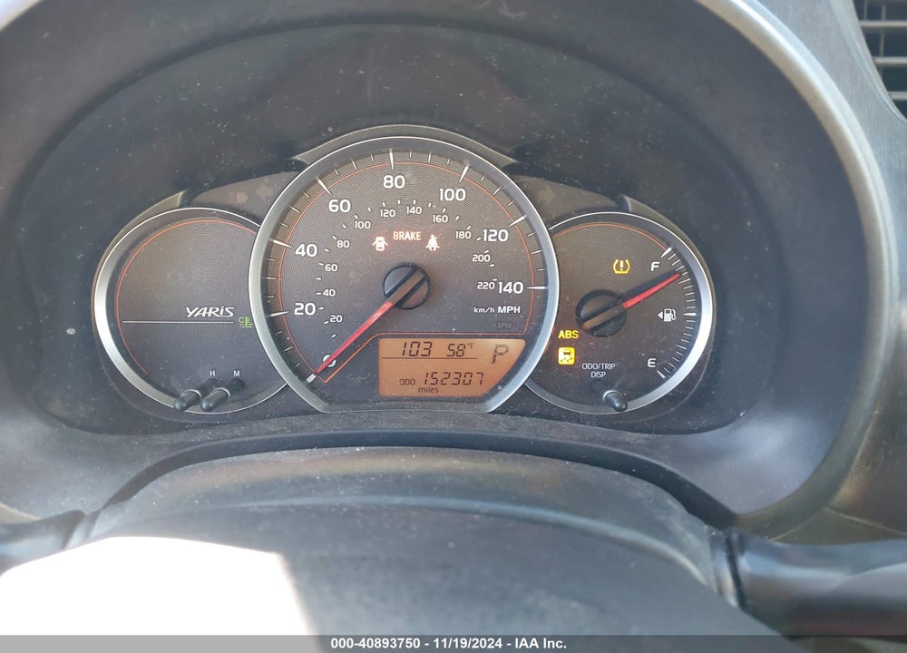 2013 TOYOTA YARIS L VIN: JTDJTUD37DD544484