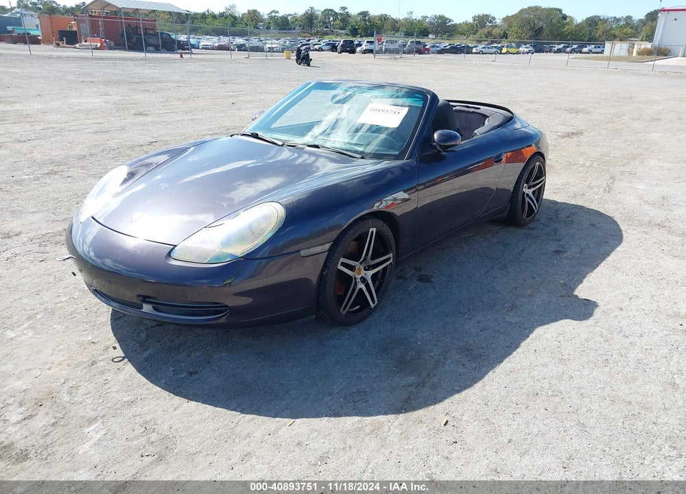 2000 PORSCHE 911 CARRERA /CARRERA 4 VIN: WP0CA2992YS652240